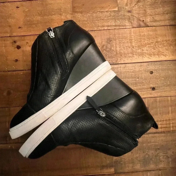 💗 L. Paolo Leather Wedges - Size 7.5M - Picture 1 of 6